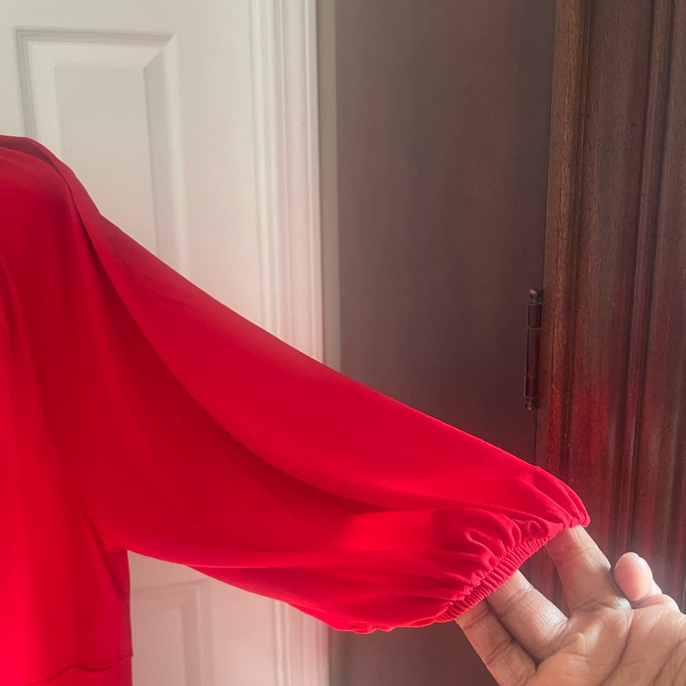 Eloquii Red Maxi Dress - Picture 7 of 12